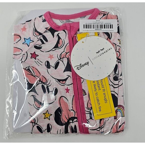 Little Sleepies Other - NIB Little Sleepies Disney Minnie Forever Zippy Size Preemie